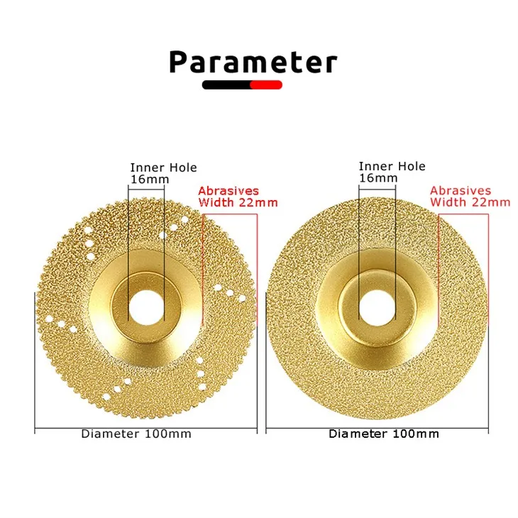 इलेक्ट्रोप्लेटेड डायमंड कटिंग और ग्राइंडिंग ब्लेड