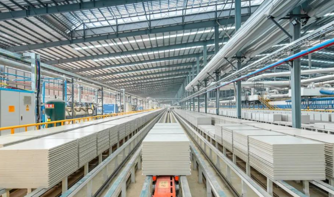 Modern polished brick production line Modern polished brick production line
